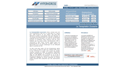 Desktop Screenshot of hyperhidrose.ca